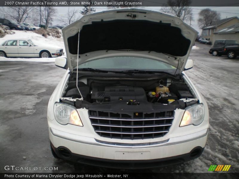 Stone White / Dark Khaki/Light Graystone 2007 Chrysler Pacifica Touring AWD