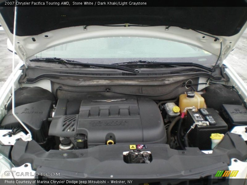 Stone White / Dark Khaki/Light Graystone 2007 Chrysler Pacifica Touring AWD