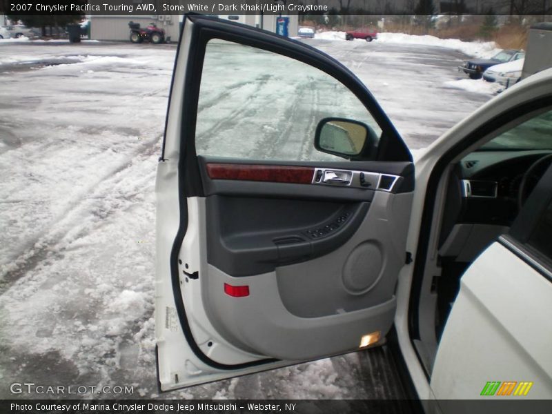Stone White / Dark Khaki/Light Graystone 2007 Chrysler Pacifica Touring AWD