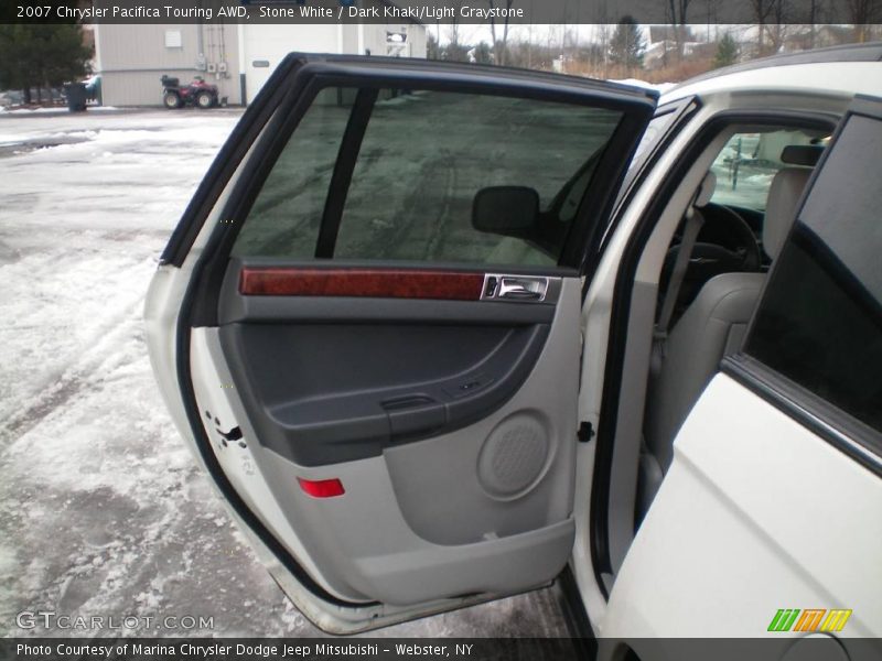 Stone White / Dark Khaki/Light Graystone 2007 Chrysler Pacifica Touring AWD