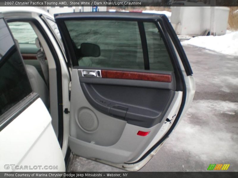 Stone White / Dark Khaki/Light Graystone 2007 Chrysler Pacifica Touring AWD