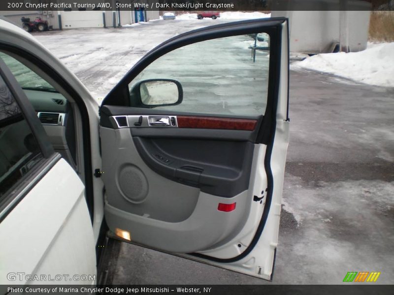 Stone White / Dark Khaki/Light Graystone 2007 Chrysler Pacifica Touring AWD