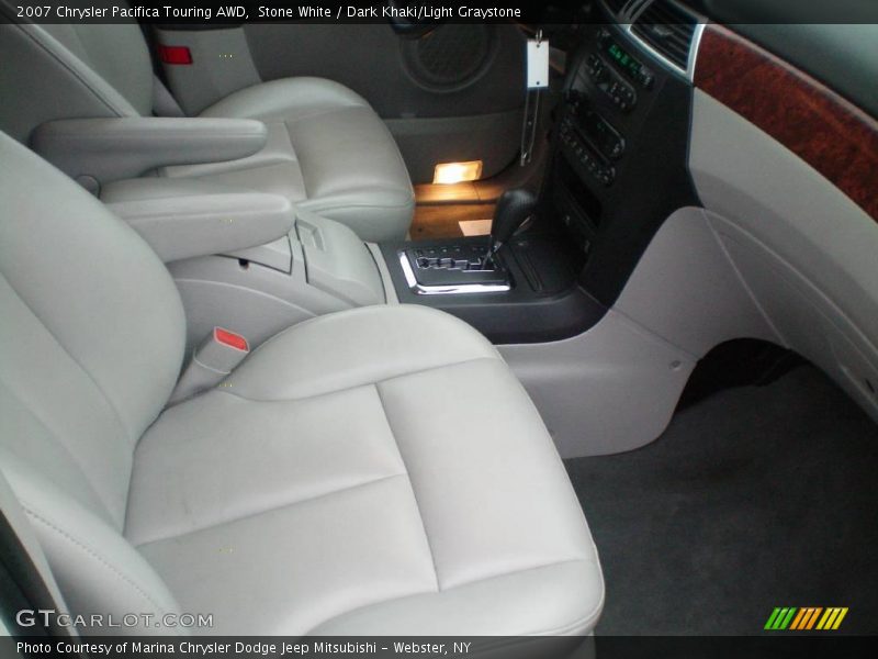 Stone White / Dark Khaki/Light Graystone 2007 Chrysler Pacifica Touring AWD
