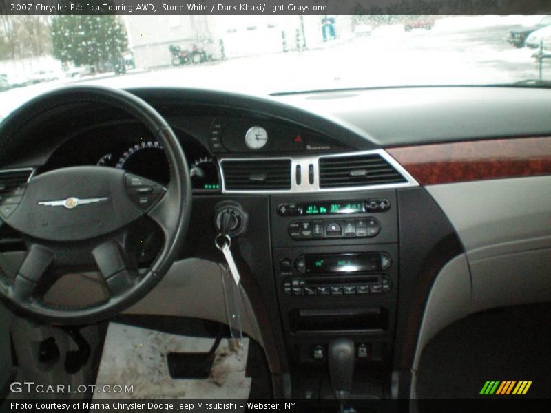 Stone White / Dark Khaki/Light Graystone 2007 Chrysler Pacifica Touring AWD