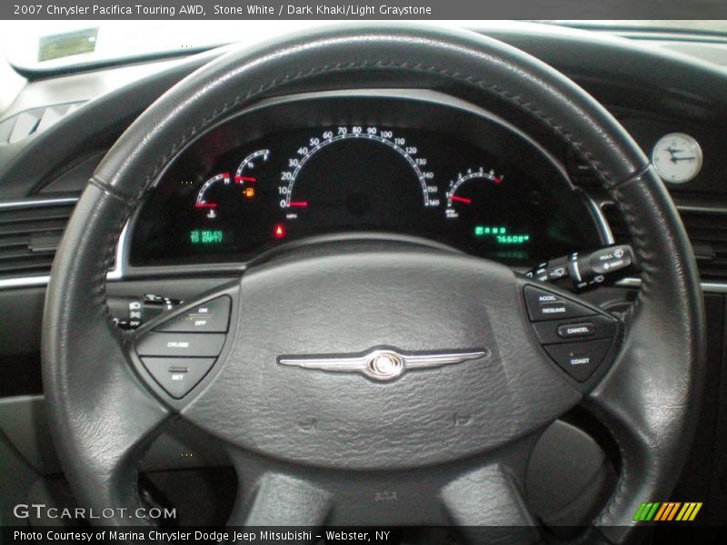 Stone White / Dark Khaki/Light Graystone 2007 Chrysler Pacifica Touring AWD