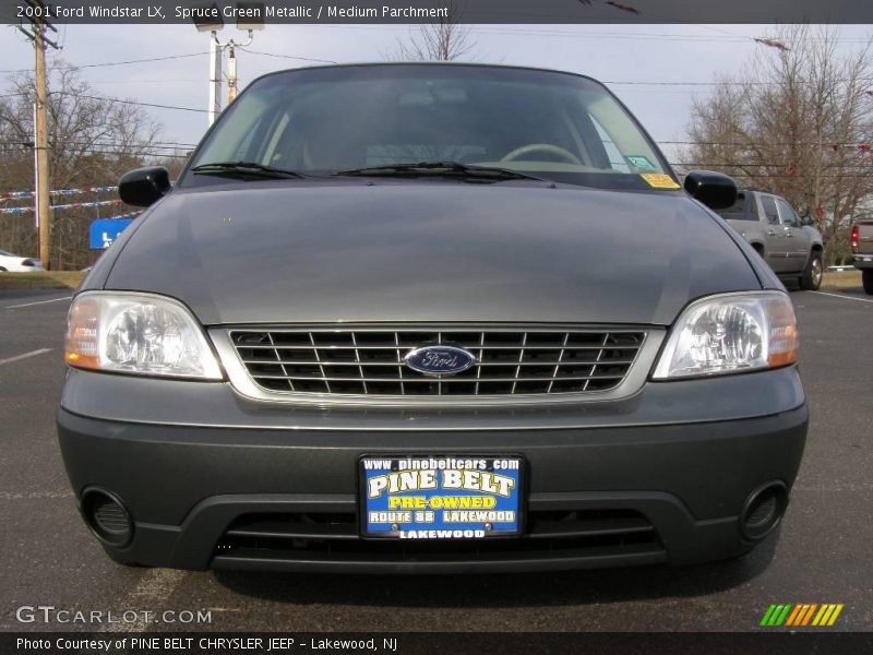 Spruce Green Metallic / Medium Parchment 2001 Ford Windstar LX