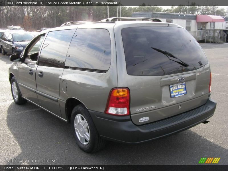 Spruce Green Metallic / Medium Parchment 2001 Ford Windstar LX