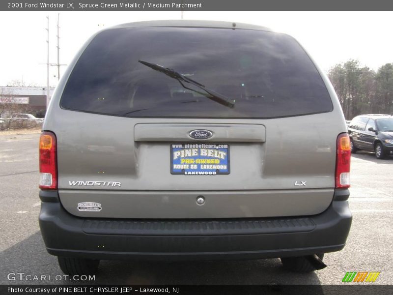 Spruce Green Metallic / Medium Parchment 2001 Ford Windstar LX