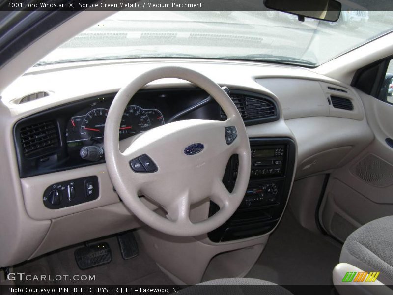 Spruce Green Metallic / Medium Parchment 2001 Ford Windstar LX
