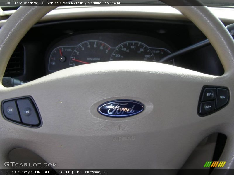 Spruce Green Metallic / Medium Parchment 2001 Ford Windstar LX