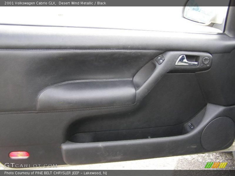 Desert Wind Metallic / Black 2001 Volkswagen Cabrio GLX