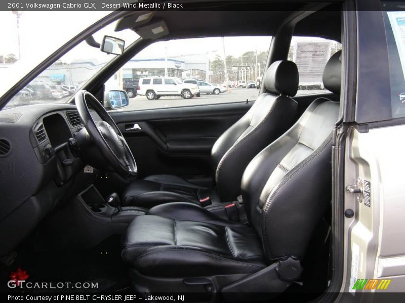 Desert Wind Metallic / Black 2001 Volkswagen Cabrio GLX