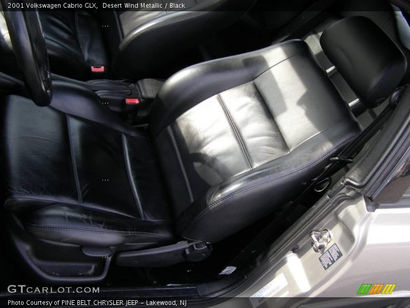 Desert Wind Metallic / Black 2001 Volkswagen Cabrio GLX