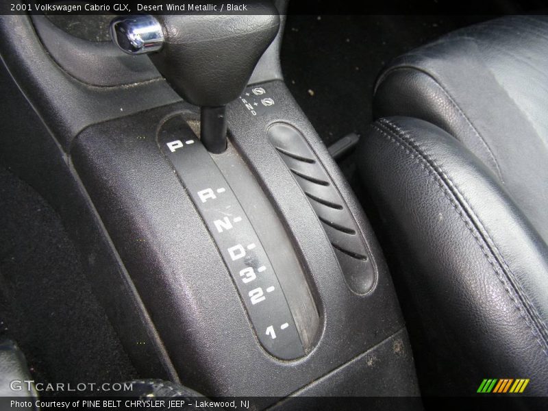 Desert Wind Metallic / Black 2001 Volkswagen Cabrio GLX