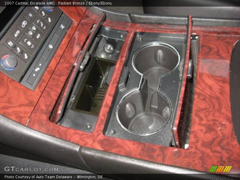 Radiant Bronze / Ebony/Ebony 2007 Cadillac Escalade AWD