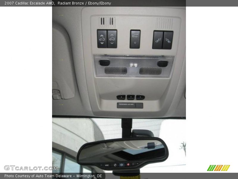Radiant Bronze / Ebony/Ebony 2007 Cadillac Escalade AWD