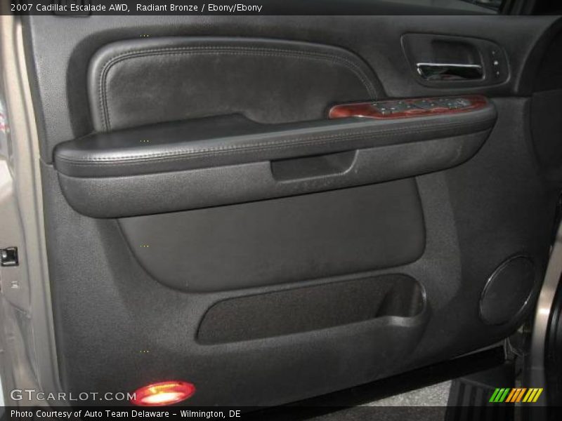 Radiant Bronze / Ebony/Ebony 2007 Cadillac Escalade AWD