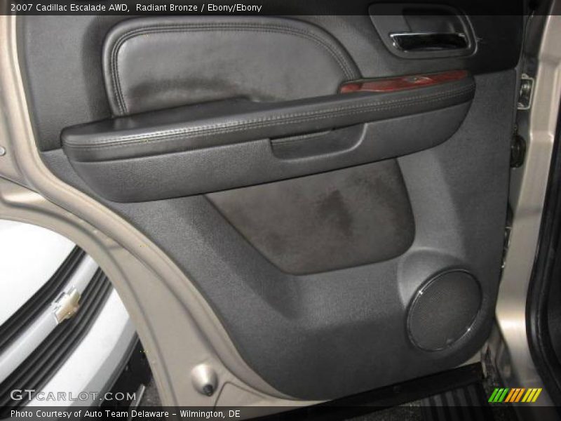 Radiant Bronze / Ebony/Ebony 2007 Cadillac Escalade AWD