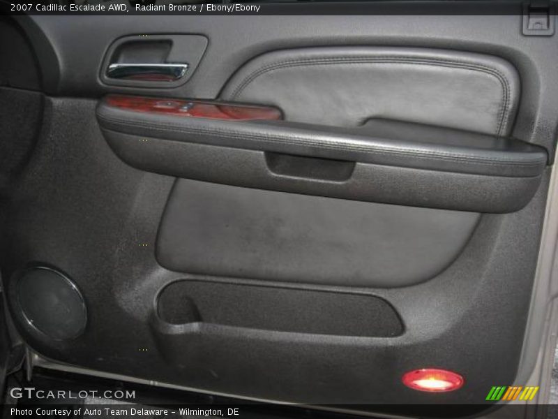 Radiant Bronze / Ebony/Ebony 2007 Cadillac Escalade AWD