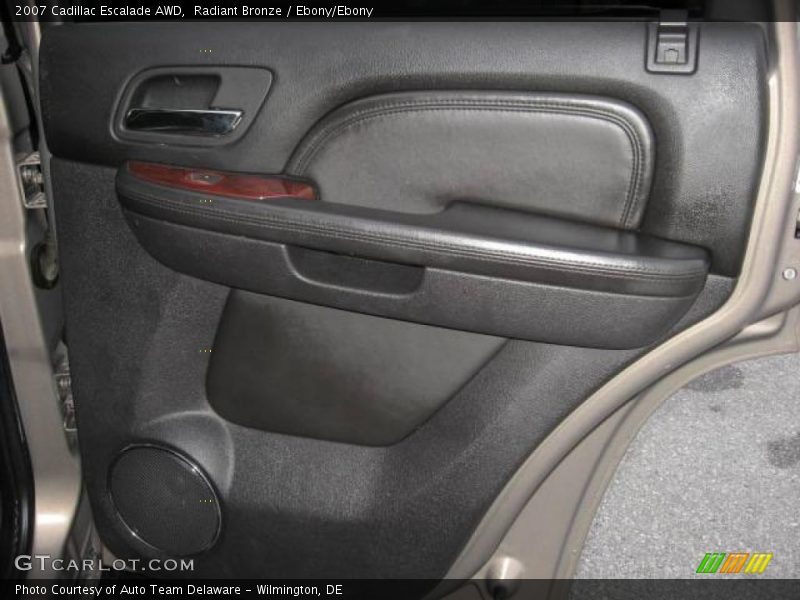 Radiant Bronze / Ebony/Ebony 2007 Cadillac Escalade AWD