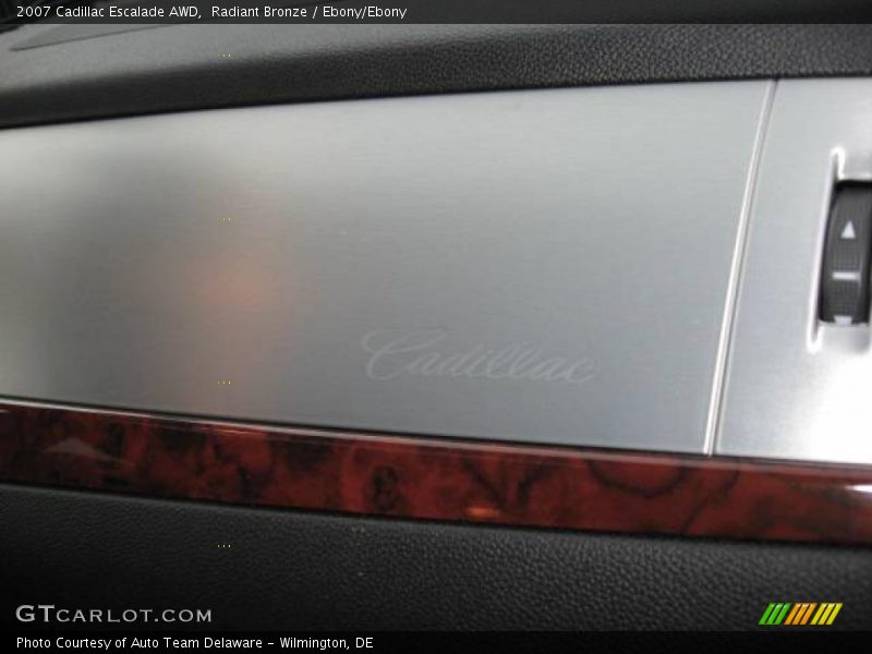 Radiant Bronze / Ebony/Ebony 2007 Cadillac Escalade AWD