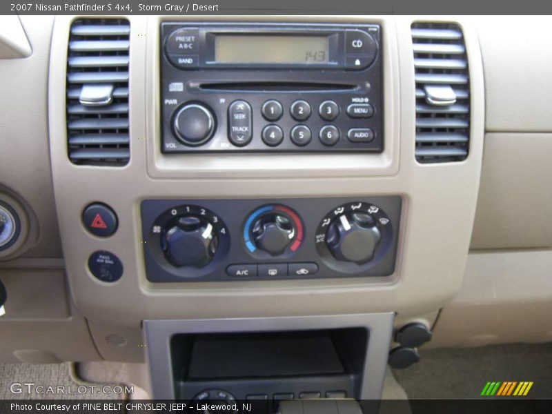 Storm Gray / Desert 2007 Nissan Pathfinder S 4x4