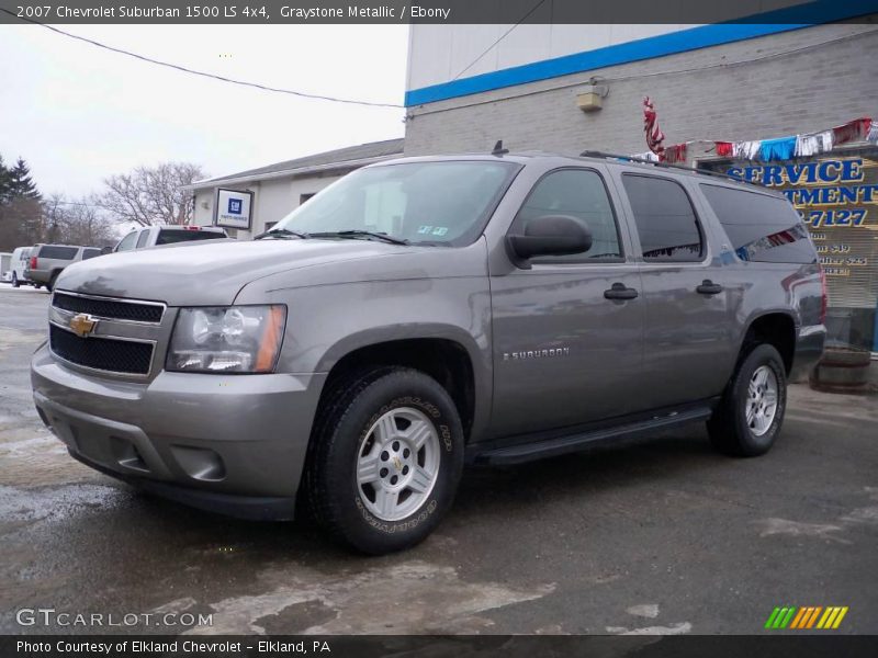 Graystone Metallic / Ebony 2007 Chevrolet Suburban 1500 LS 4x4