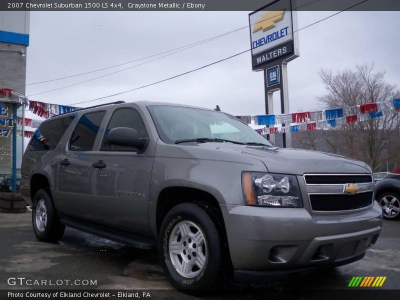 Graystone Metallic / Ebony 2007 Chevrolet Suburban 1500 LS 4x4
