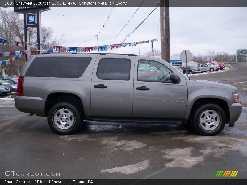 Graystone Metallic / Ebony 2007 Chevrolet Suburban 1500 LS 4x4