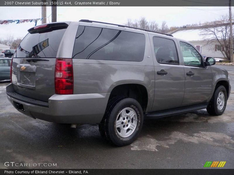 Graystone Metallic / Ebony 2007 Chevrolet Suburban 1500 LS 4x4