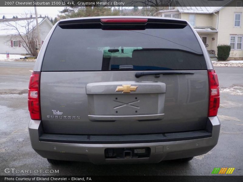 Graystone Metallic / Ebony 2007 Chevrolet Suburban 1500 LS 4x4