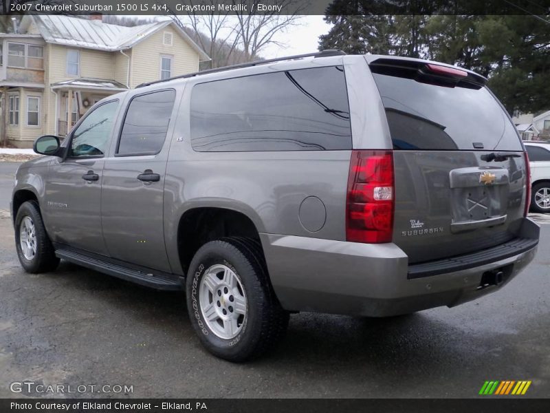 Graystone Metallic / Ebony 2007 Chevrolet Suburban 1500 LS 4x4