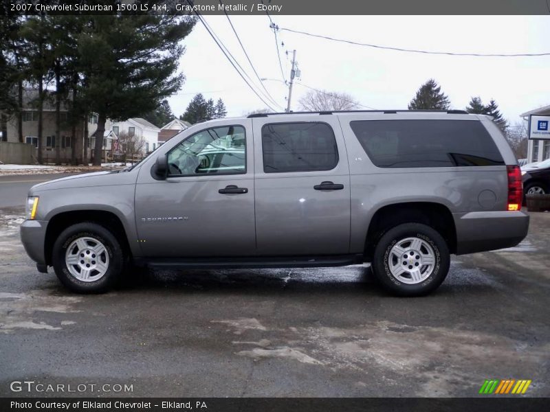 Graystone Metallic / Ebony 2007 Chevrolet Suburban 1500 LS 4x4
