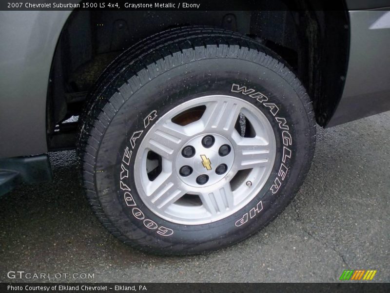 Graystone Metallic / Ebony 2007 Chevrolet Suburban 1500 LS 4x4