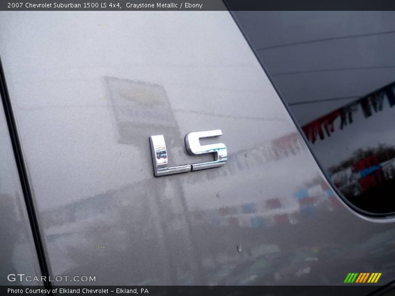 Graystone Metallic / Ebony 2007 Chevrolet Suburban 1500 LS 4x4