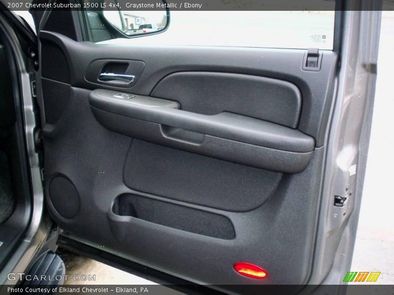 Graystone Metallic / Ebony 2007 Chevrolet Suburban 1500 LS 4x4