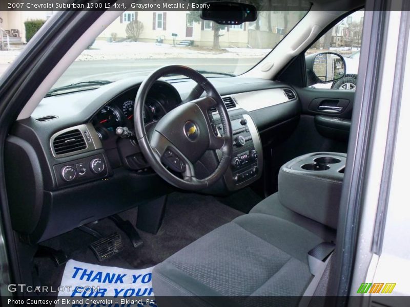 Graystone Metallic / Ebony 2007 Chevrolet Suburban 1500 LS 4x4