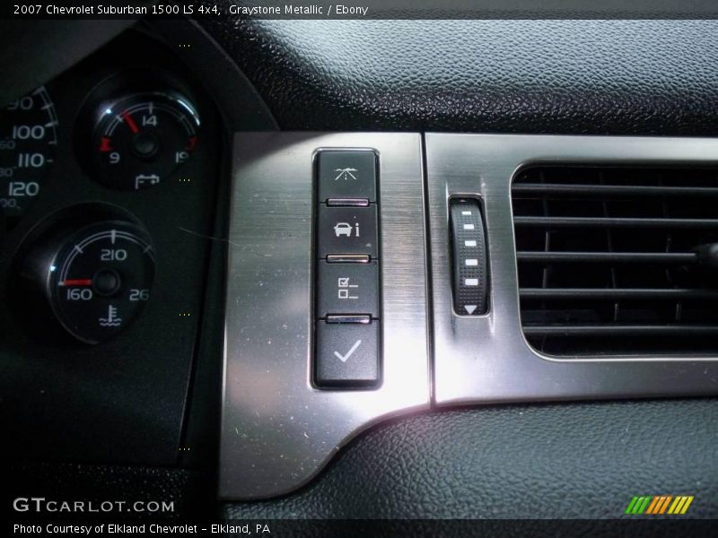 Graystone Metallic / Ebony 2007 Chevrolet Suburban 1500 LS 4x4