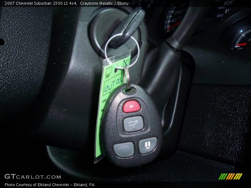 Graystone Metallic / Ebony 2007 Chevrolet Suburban 1500 LS 4x4