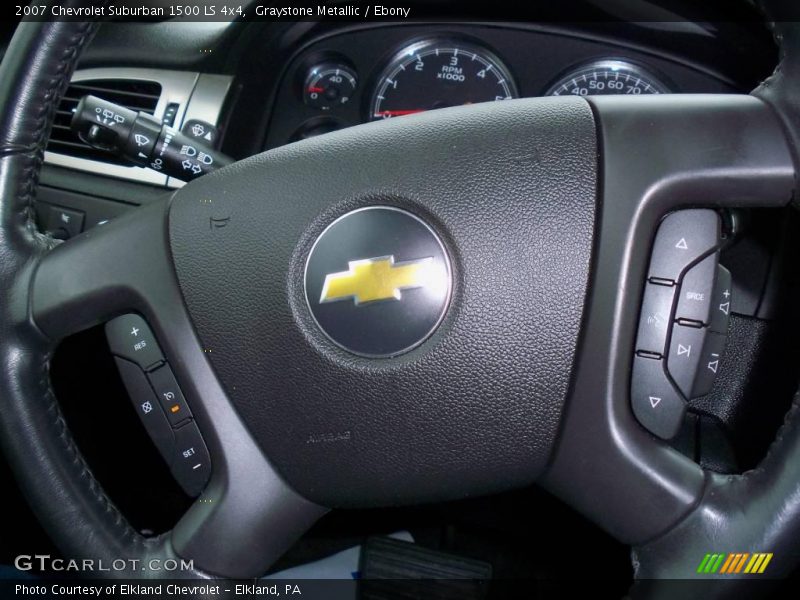Graystone Metallic / Ebony 2007 Chevrolet Suburban 1500 LS 4x4