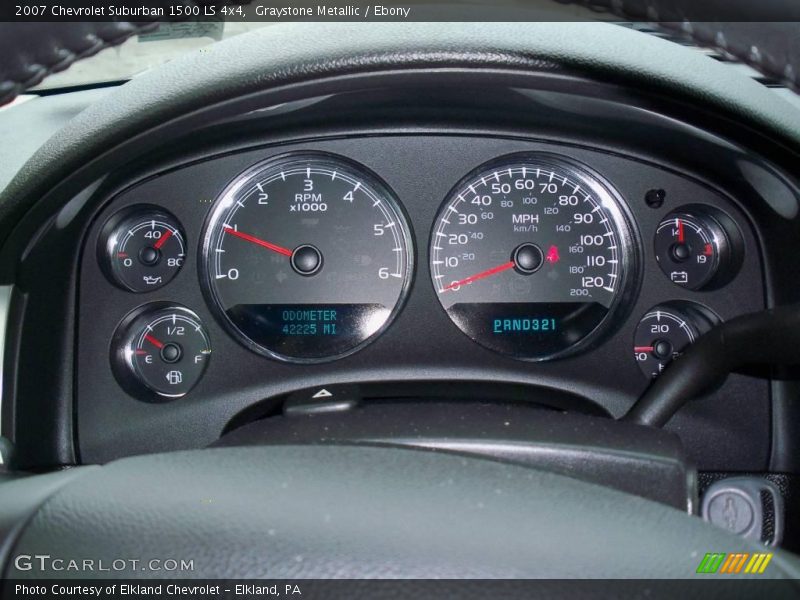 Graystone Metallic / Ebony 2007 Chevrolet Suburban 1500 LS 4x4