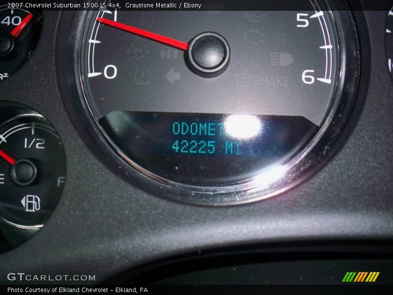 Graystone Metallic / Ebony 2007 Chevrolet Suburban 1500 LS 4x4