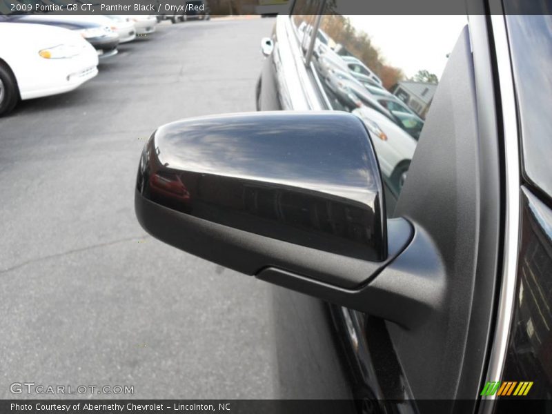 Panther Black / Onyx/Red 2009 Pontiac G8 GT