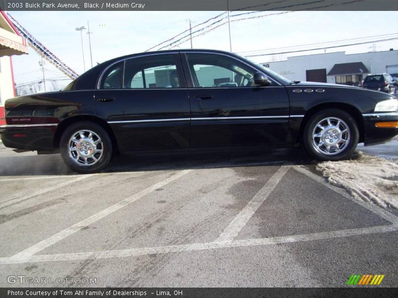 Black / Medium Gray 2003 Buick Park Avenue