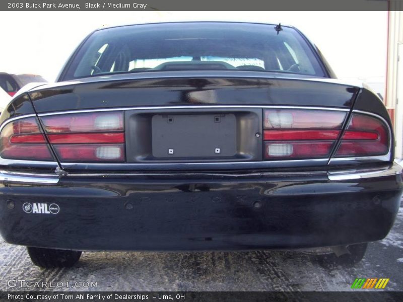 Black / Medium Gray 2003 Buick Park Avenue