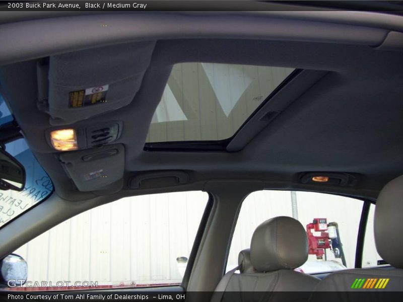 Black / Medium Gray 2003 Buick Park Avenue