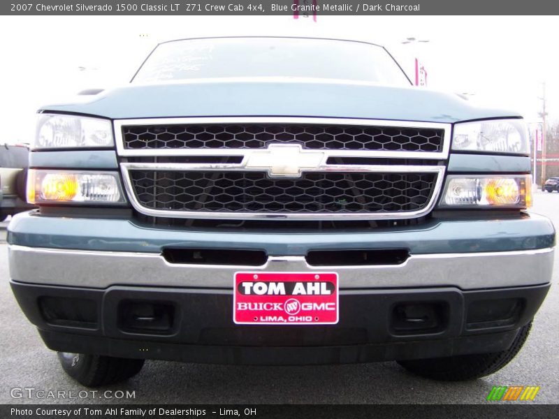 Blue Granite Metallic / Dark Charcoal 2007 Chevrolet Silverado 1500 Classic LT  Z71 Crew Cab 4x4