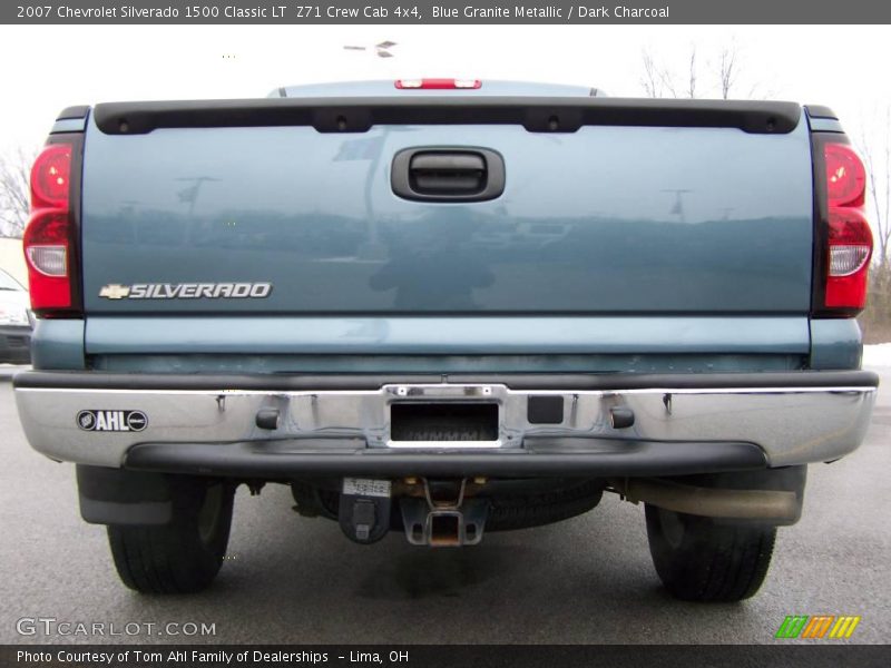 Blue Granite Metallic / Dark Charcoal 2007 Chevrolet Silverado 1500 Classic LT  Z71 Crew Cab 4x4