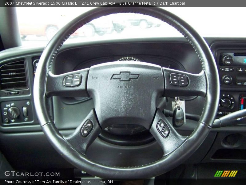 Blue Granite Metallic / Dark Charcoal 2007 Chevrolet Silverado 1500 Classic LT  Z71 Crew Cab 4x4