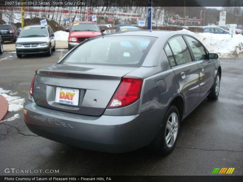Storm Gray / Gray 2007 Saturn ION 2 Sedan